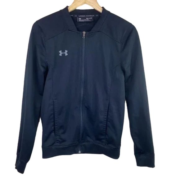 Under Armour Other - Under Armour Black Full Zip Up Jacket Men's Size SMALL - Very Nice!